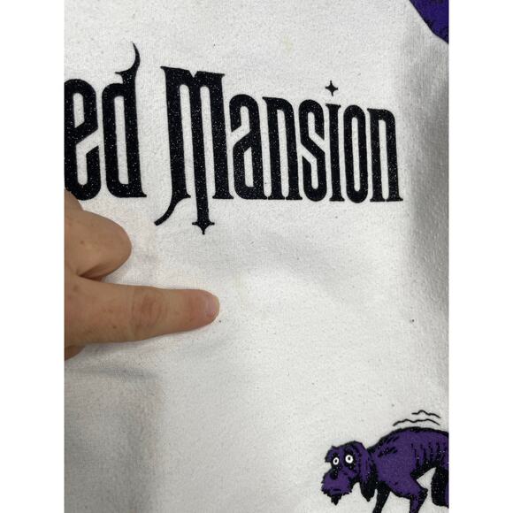 Disney Parks Haunted Mansion Toddler Sweatshirt Size XXS 4/5 - Picture 5 of 8